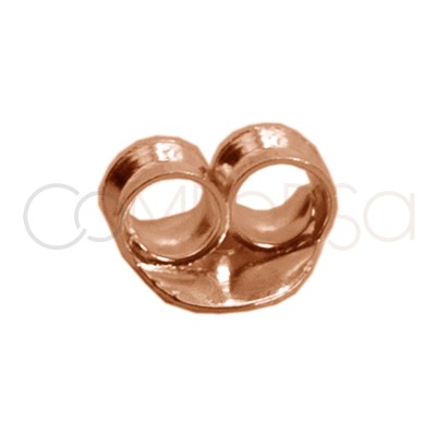 Small  Rose Gold-plated silver Scrolls