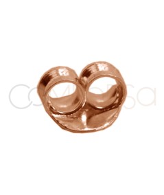 Small  Rose Gold-plated silver Scrolls