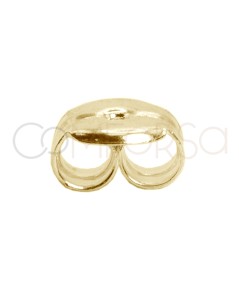 Gold-plated sterling silver 925 reinforced scroll 6mm