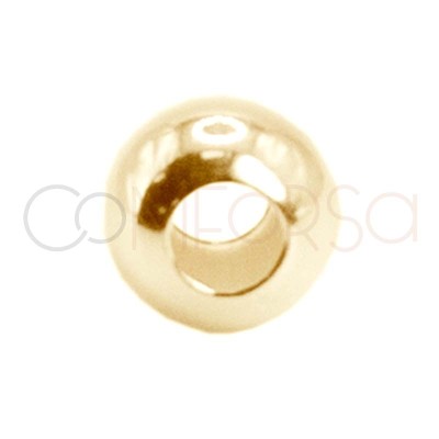 Rose Gold-plated silver Ball 4mm (1.8)