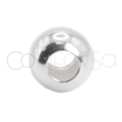 Sterling silver 925 smooth ball 2.5 mm