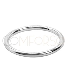 Sterling silver 925 smooth thread ring