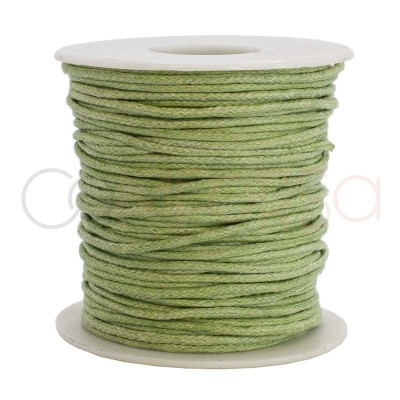 Light green matt wax thread...