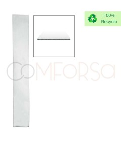 Sterling Silver 925 sheet 0.3  mm of thick 30 x 150 mm