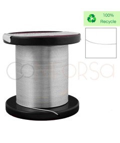 Sterling silver 925 wire 0.8 mm hard (gr.)