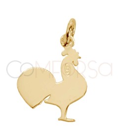 Sterling silver 925 Le Coq pendant 11.6 x 16mm