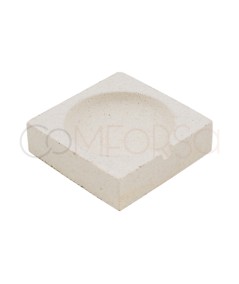 Square bowl 50 x 50 mm refractory