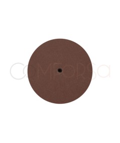 Rubber sanding disc