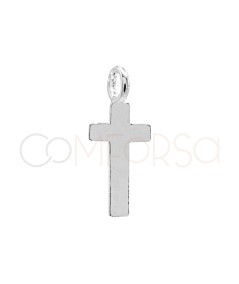 Sterling silver 925 cross pendant 9 x 5mm