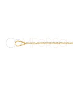 Gold-plated Sterling Silver 925 Lauburu Necklace