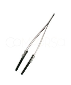 Gemstone Tweezers with Nylon/Plastic Jaw The Bead Smith