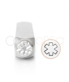 Medical Alert Design Metal Stamp 9.5 mm