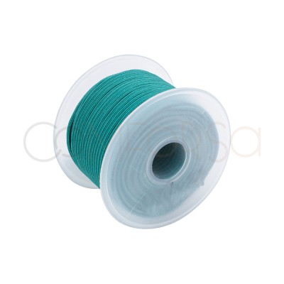 Dark Green Elastic Band 2 mm