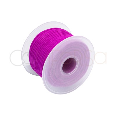 Bright Pink Elastic Band 2 mm