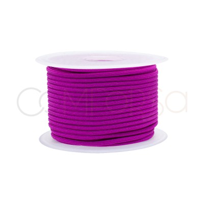 Bright Pink Elastic Band 2 mm