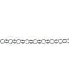 Sterling silver 925 belcher bracelet 6.5 x 5mm