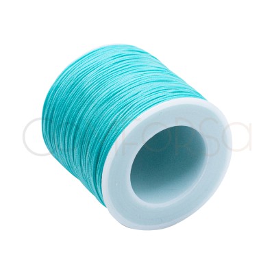 Aqua Green Braided Nylon 0.8 mm