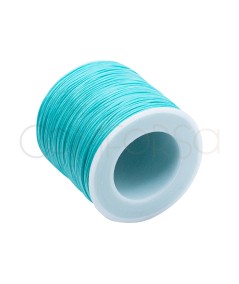 Aqua Green Braided Nylon 0.8 mm