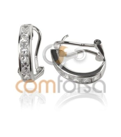 Sterling Silver 925 Cubic Zirconium Earrings