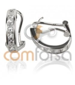 Sterling Silver 925 Cubic Zirconium Earrings