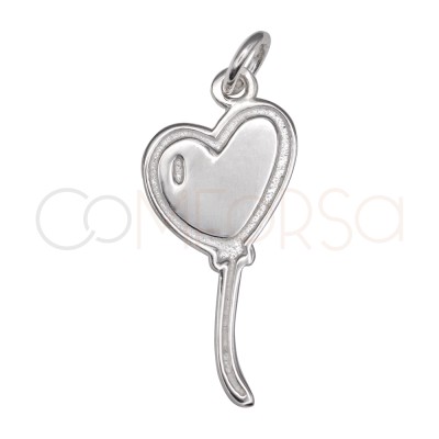 Sterling Silver 925 Heart...