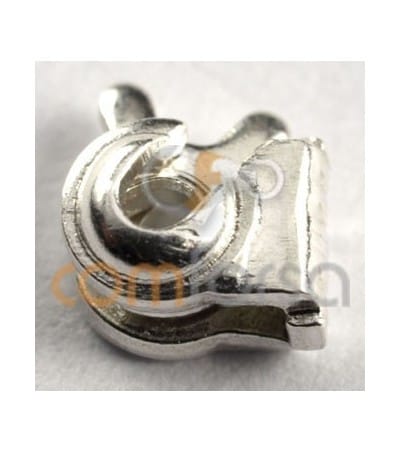Sterling silver 925 pin closure 3 x 5 mm
