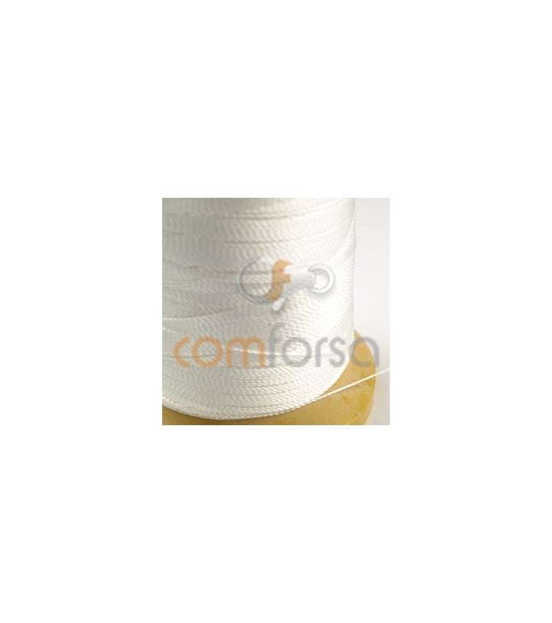 String thread  white 0.6mm (Roll)