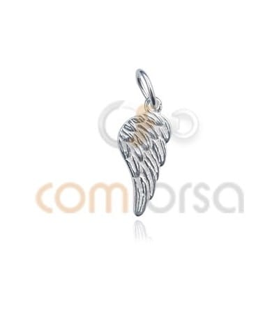 Sterling Silver 925 Wing Pendant 7x16mm