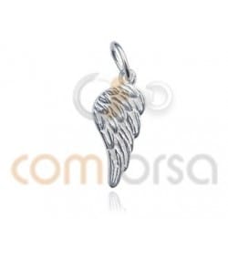 Sterling Silver 925 Wing Pendant 7x16mm