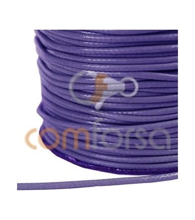 Purple Waxed Cord 1mm