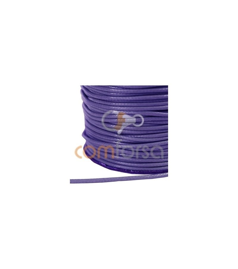 Purple Waxed Cord 1mm