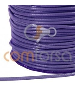 Purple Waxed Cord 1mm