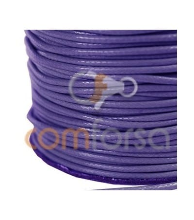 Purple Waxed Cord 2mm