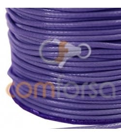 Purple Waxed Cord 2mm