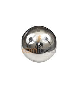 Sterling silver 925 smooth ball 14 mm