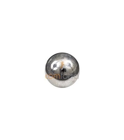 Sterling silver 925 smooth ball 16 mm