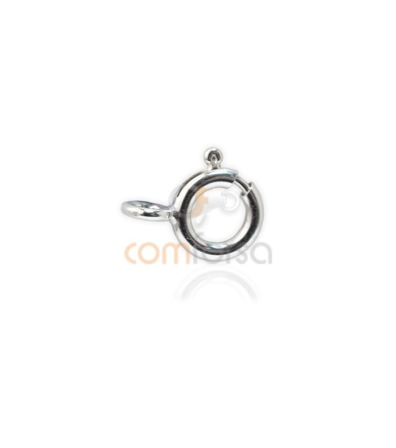 Sterling silver 925 Bolt ring 7 mm extra weight