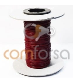 Kangaroo Leather 1mm Red Premium Quality