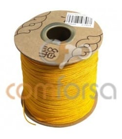 Yellow Nylon Cord 1mm (meters)