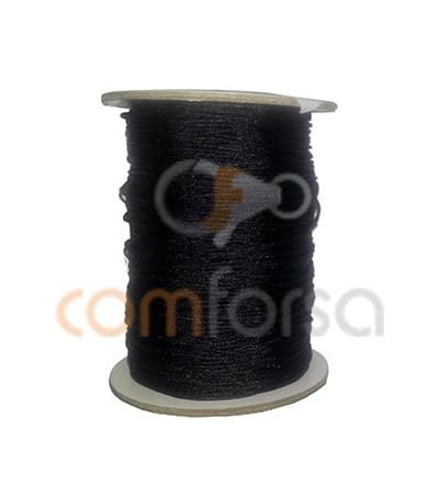 Braided Nylon 0.5mm (sold per meter) Black