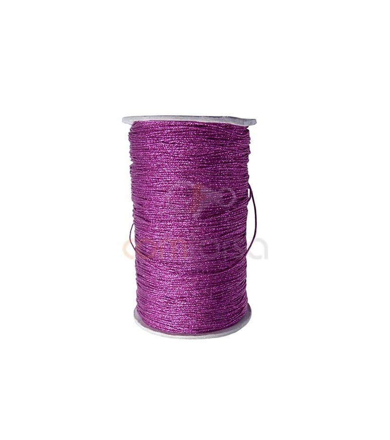 Japanese Fuchsia Silk Cord 0,8mm (sold per meter)