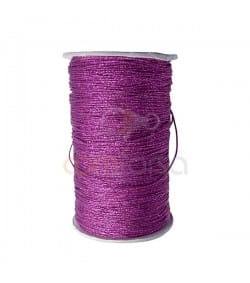 Japanese Fuchsia Silk Cord 0,8mm (sold per meter)