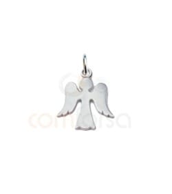 Sterling Silver 925 Little Angel Pendant 14x18mm