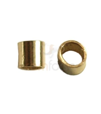 Gold Filled crimp tube 2x2 mm (1.5)