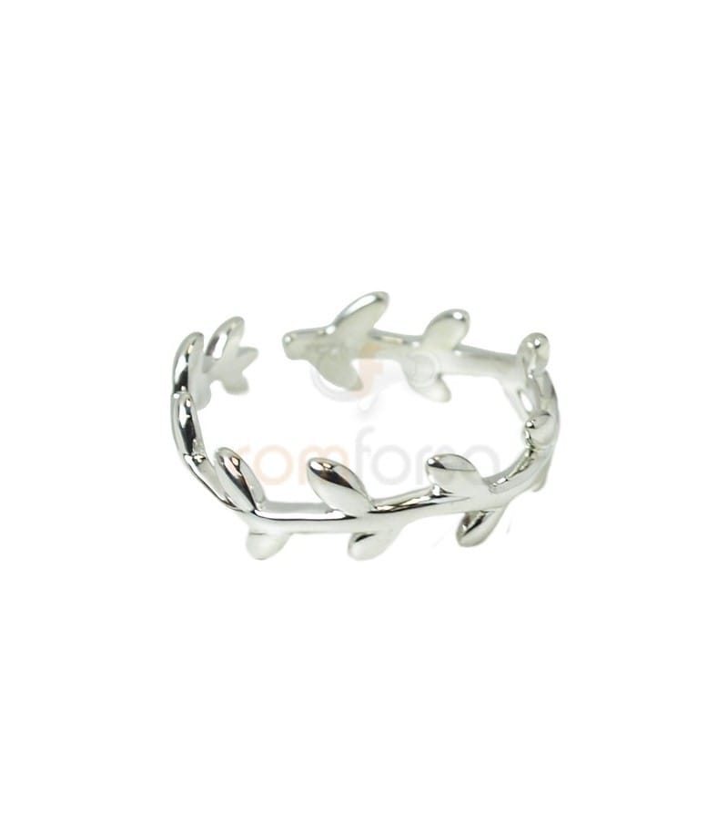 Laurel ring silver  925